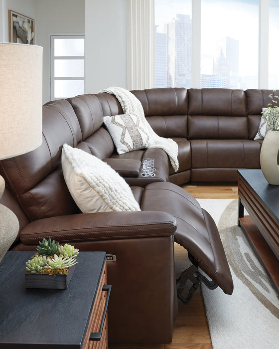 Bleckley Power Reclining Sectional - Imperial Furniture (Las Vegas, NV) - Multi Location