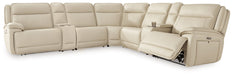 Double Deal Reclining Sectional with 2 Consoles - Imperial Furniture (Las Vegas, NV) - Multi Location