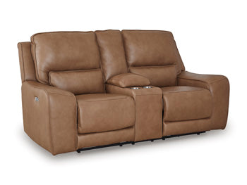 DeepWakes Power Reclining Loveseat with Console - Imperial Furniture (Las Vegas, NV) - Multi Location