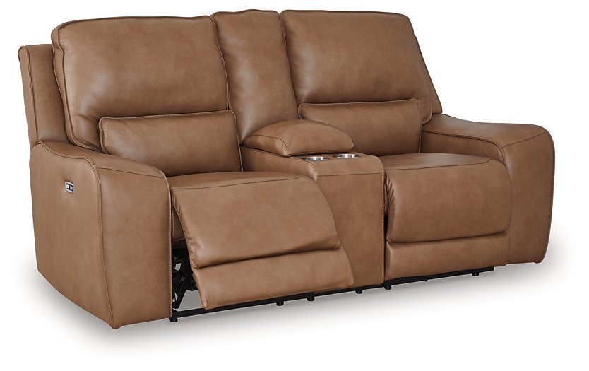 DeepWakes Power Reclining Loveseat with Console - Imperial Furniture (Las Vegas, NV) - Multi Location