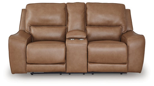 DeepWakes Power Reclining Loveseat with Console - Imperial Furniture (Las Vegas, NV) - Multi Location