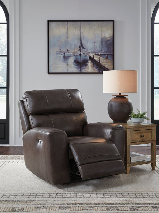 Crossplex Power Recliner - Imperial Furniture (Las Vegas, NV) - Multi Location