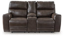 Crossplex Power Reclining Loveseat with Console - Imperial Furniture (Las Vegas, NV) - Multi Location
