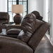 Crossplex Power Reclining Loveseat with Console - Imperial Furniture (Las Vegas, NV) - Multi Location