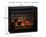 Wildenauer 76" TV Stand with Electric Fireplace - Imperial Furniture (Las Vegas, NV) - Multi Location