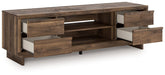 Zadilyn 72" TV Stand with Electric Fireplace - Imperial Furniture (Las Vegas, NV) - Multi Location