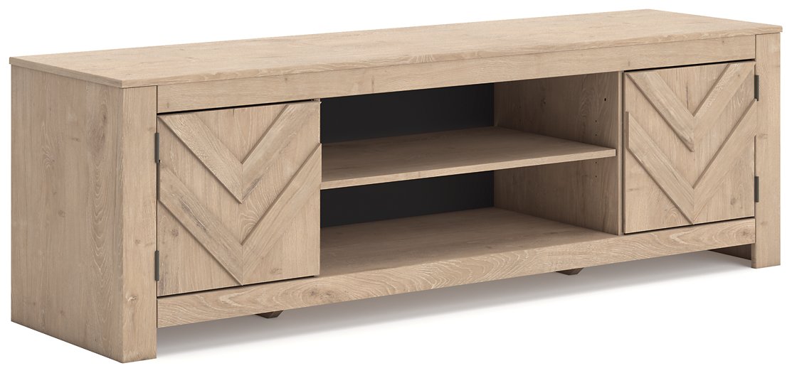 Cayboni 71" TV Stand with Electric Fireplace - Imperial Furniture (Las Vegas, NV) - Multi Location