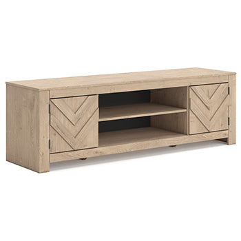 Cayboni 71" TV Stand with Electric Fireplace - Imperial Furniture (Las Vegas, NV) - Multi Location