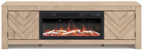 Cayboni 71" TV Stand with Electric Fireplace - Imperial Furniture (Las Vegas, NV) - Multi Location