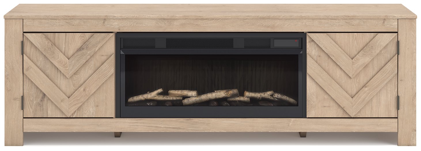 Cayboni 71" TV Stand with Electric Fireplace - Imperial Furniture (Las Vegas, NV) - Multi Location