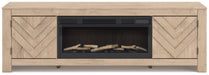 Cayboni 71" TV Stand with Electric Fireplace - Imperial Furniture (Las Vegas, NV) - Multi Location
