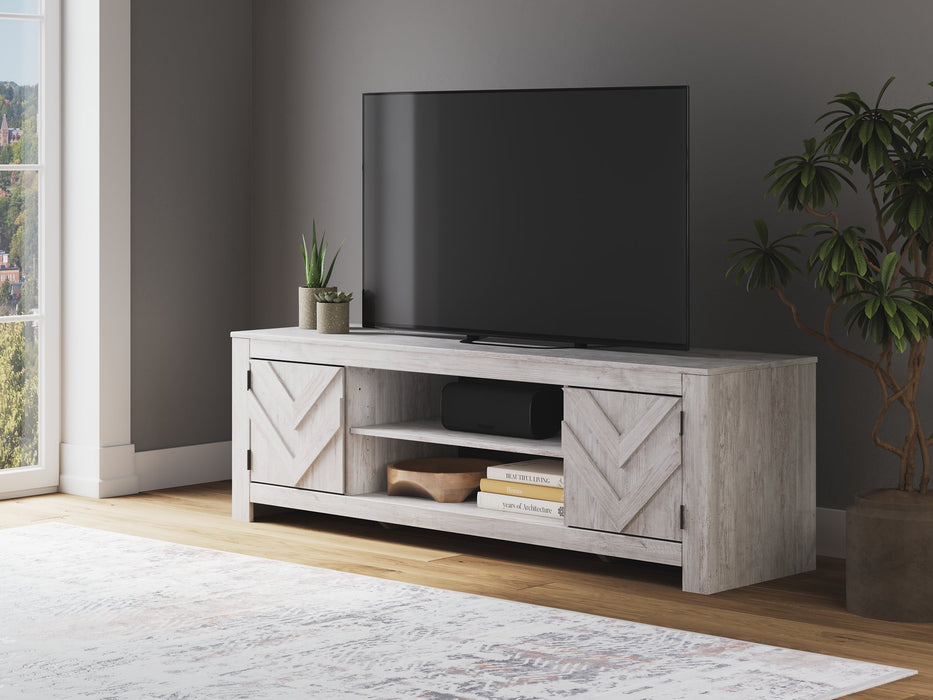 Cayboni 71" TV Stand with Electric Fireplace - Imperial Furniture (Las Vegas, NV) - Multi Location