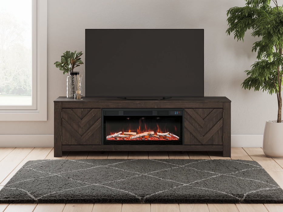 Cayboni 71" TV Stand with Electric Fireplace - Imperial Furniture (Las Vegas, NV) - Multi Location
