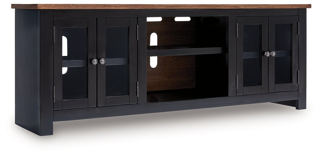 Wildenauer 76" TV Stand with Electric Fireplace - Imperial Furniture (Las Vegas, NV) - Multi Location