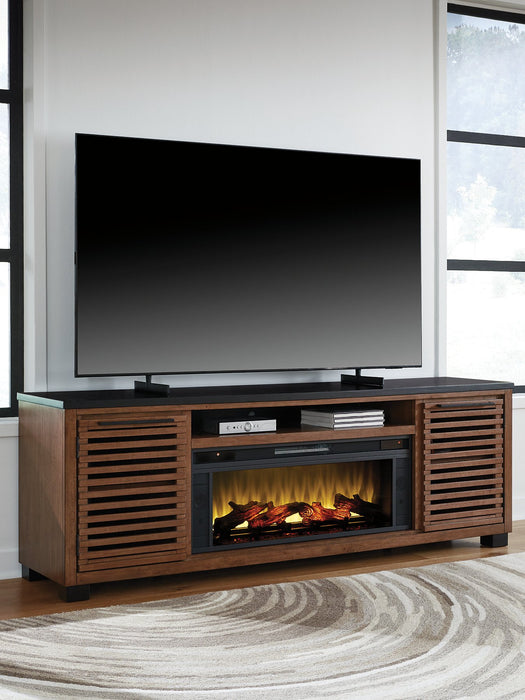 Kallari 84" TV Stand with Electric Fireplace - Imperial Furniture (Las Vegas, NV) - Multi Location