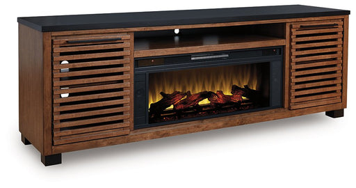 Kallari 84" TV Stand with Electric Fireplace - Imperial Furniture (Las Vegas, NV) - Multi Location