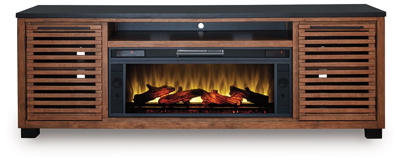 Kallari 84" TV Stand with Electric Fireplace - Imperial Furniture (Las Vegas, NV) - Multi Location