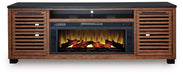 Kallari 84" TV Stand with Electric Fireplace - Imperial Furniture (Las Vegas, NV) - Multi Location