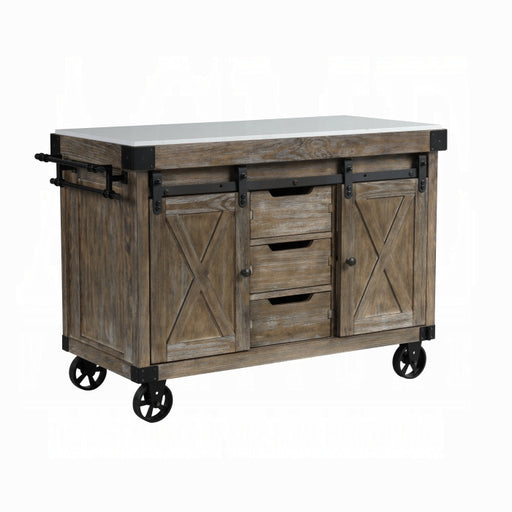 Alforvott Kitchen Island - Imperial Furniture (Las Vegas, NV) - Multi Location