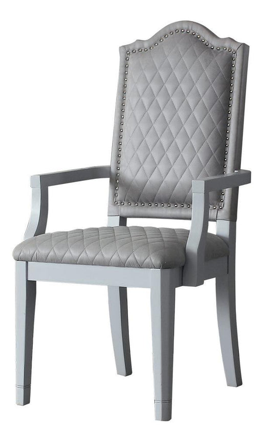 Acme Furniture House Marchese Arm Chair in Pearl Gray (Set of 2) 68863 - Imperial Furniture (Las Vegas, NV) - Multi Location