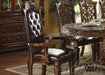 Acme Vendome Cherry Finish Arm Chair (Set of 2) 60004A - Imperial Furniture (Las Vegas, NV) - Multi Location