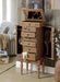Taline Weathered Oak Jewelry Armoire - Imperial Furniture (Las Vegas, NV) - Multi Location