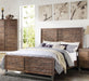 Acme Andria Queen Platform Bed in Reclaimed Oak 21290Q - Imperial Furniture (Las Vegas, NV) - Multi Location