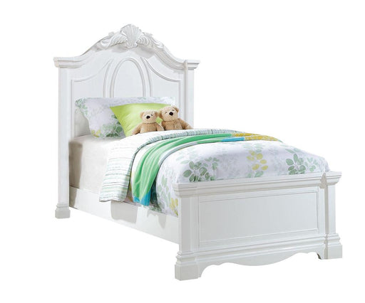 Acme Estrella Youth Full Panel Bed in White 30235F - Imperial Furniture (Las Vegas, NV) - Multi Location