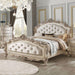 Acme Furniture Gorsedd Queen Panel Bed in Antique White - Imperial Furniture (Las Vegas, NV) - Multi Location