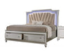 Acme Furniture Kaitlyn Queen Storage Bed in Champagne - Imperial Furniture (Las Vegas, NV) - Multi Location