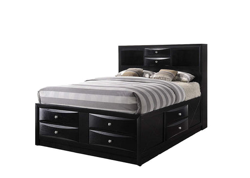 Acme Ireland Full Storage Bed in Black 21620F - Imperial Furniture (Las Vegas, NV) - Multi Location