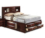 Acme Ireland Full Storage Bed in Brown 21590F - Imperial Furniture (Las Vegas, NV) - Multi Location