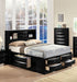 Acme Ireland King Storage Bed in Black 21606EK - Imperial Furniture (Las Vegas, NV) - Multi Location