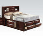 Acme Ireland Queen Storage Bed in Brown 21600Q - Imperial Furniture (Las Vegas, NV) - Multi Location