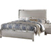 Acme Voeville King Panel Bed in Platinum 24837EK - Imperial Furniture (Las Vegas, NV) - Multi Location