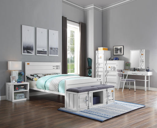 Cargo White Full Bed - Imperial Furniture (Las Vegas, NV) - Multi Location