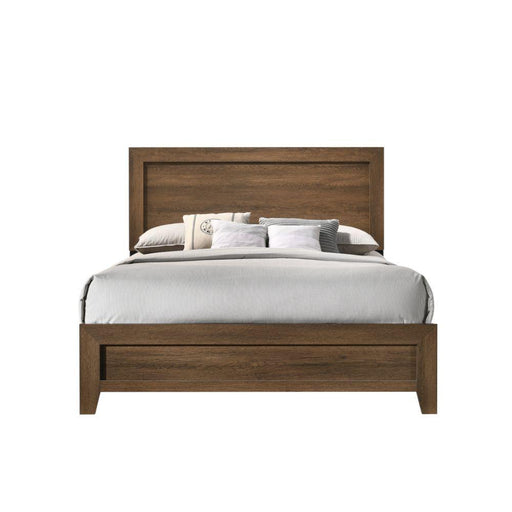 Miquell - Queen Bed - Brown, Light - 84" - Imperial Furniture (Las Vegas, NV) - Multi Location