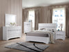Naima White Twin Bed - Imperial Furniture (Las Vegas, NV) - Multi Location
