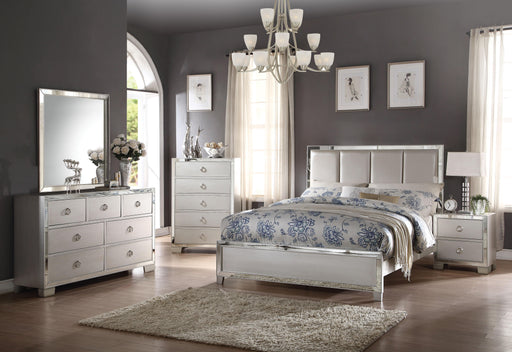 Voeville II Platinum PU & Platinum Eastern King Bed - Imperial Furniture (Las Vegas, NV) - Multi Location