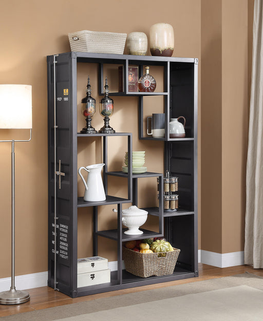 Cargo Gunmetal Shelf Rack / Book Shelf - Imperial Furniture (Las Vegas, NV) - Multi Location