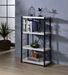 Jurgen Antique White & Black Bookshelf - Imperial Furniture (Las Vegas, NV) - Multi Location