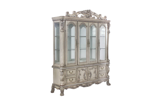 Dresden Vintage Bone White Hutch & Buffet - Imperial Furniture (Las Vegas, NV) - Multi Location
