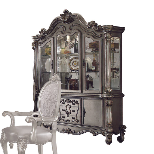 Versailles Antique Platinum Hutch & Buffet - Imperial Furniture (Las Vegas, NV) - Multi Location