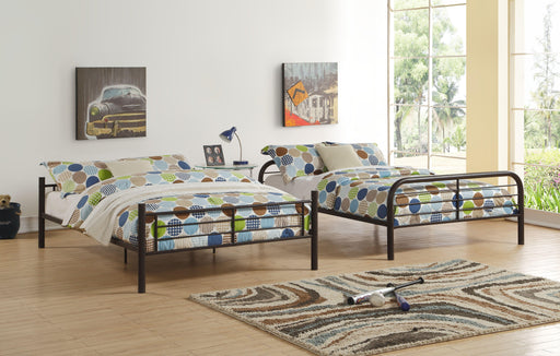 Bristol Dark Brown Bunk Bed (Full/Full) - Imperial Furniture (Las Vegas, NV) - Multi Location