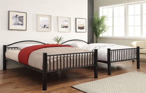 Cayelynn Black Bunk Bed (Full/Full) - Imperial Furniture (Las Vegas, NV) - Multi Location