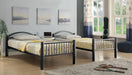Cayelynn Black Bunk Bed (Twin/Twin) - Imperial Furniture (Las Vegas, NV) - Multi Location