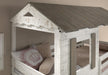Darlene Rustic White Twin/Twin Bunk Bed - Imperial Furniture (Las Vegas, NV) - Multi Location