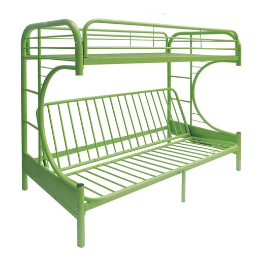 Eclipse Green Bunk Bed (Twin/Full/Futon) - Imperial Furniture (Las Vegas, NV) - Multi Location