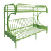 Eclipse Green Bunk Bed (Twin/Full/Futon) - Imperial Furniture (Las Vegas, NV) - Multi Location