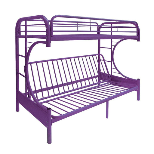 Eclipse Purple Bunk Bed (Twin/Full/Futon) - Imperial Furniture (Las Vegas, NV) - Multi Location